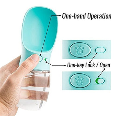 One-Touch Portable Pet Water Bottle