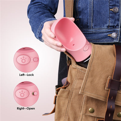 One-Touch Portable Pet Water Bottle