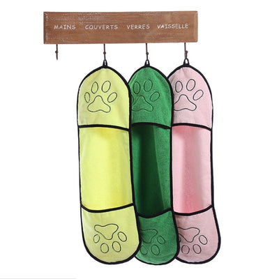 Pet Towel With Pocket