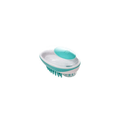 2 in 1 Pet Bath Brush Soft Silicone