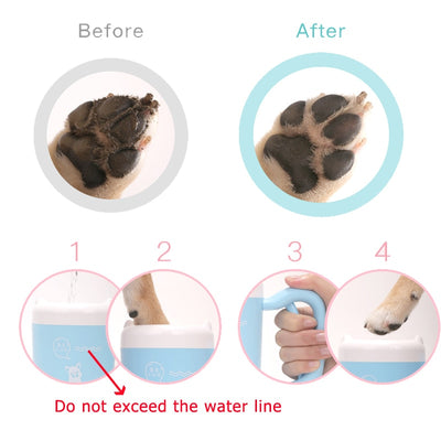 Pet Paw Washer Silicone Washing Brush