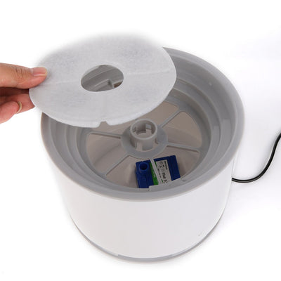 LED Electric Automatic Pet Fountain Drinking Water Dispenser