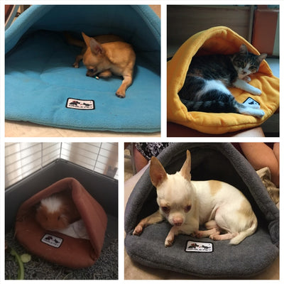Soft and Warm Pet Bed Cave