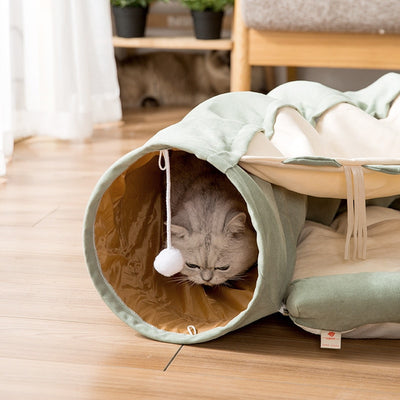Funny Cat Tunnel Bed