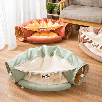 Funny Cat Tunnel Bed