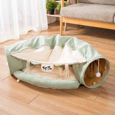 Funny Cat Tunnel Bed