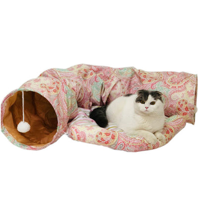Funny Cat Tunnel Bed