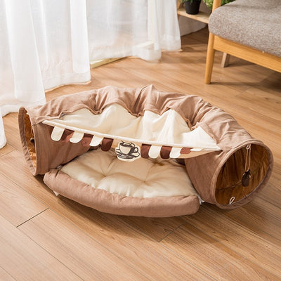 Funny Cat Tunnel Bed