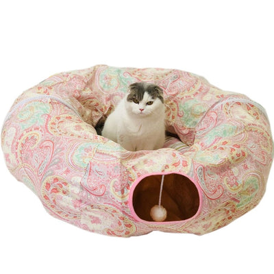 Funny Cat Tunnel Bed