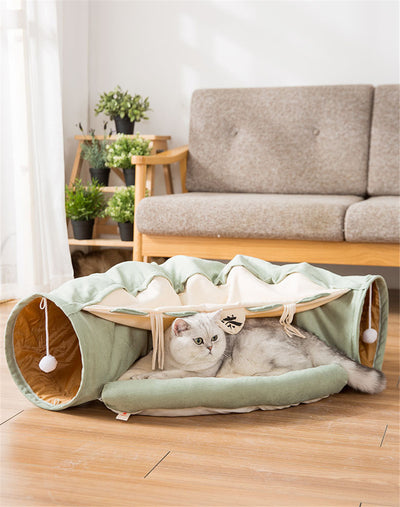 Funny Cat Tunnel Bed