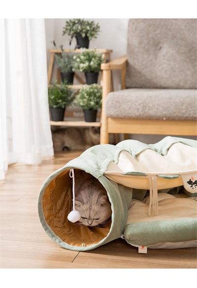 Funny Cat Tunnel Bed