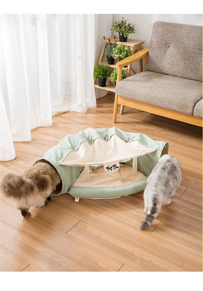 Funny Cat Tunnel Bed