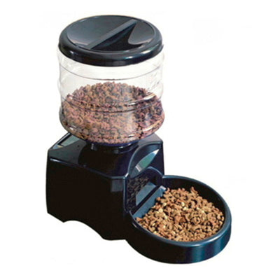 Automatic Pet Feeder 5.5L - 2017 Version with Voice Message Recording For Dogs and Cats