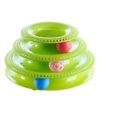 Three Levels Tower Tracks Cat Toy