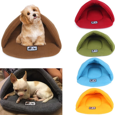 Soft and Warm Pet Bed Cave