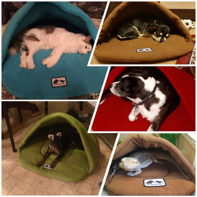 Soft and Warm Pet Bed Cave
