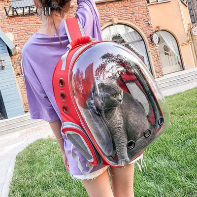 Premium Space Capsule Cat Carrier Backpack